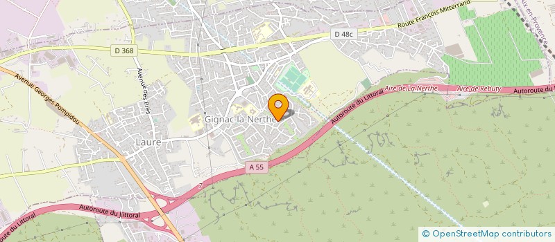 localisation de l'entreprise LE FOURNIL DE GIGNAC à GIGNAC-LA-NERTHE