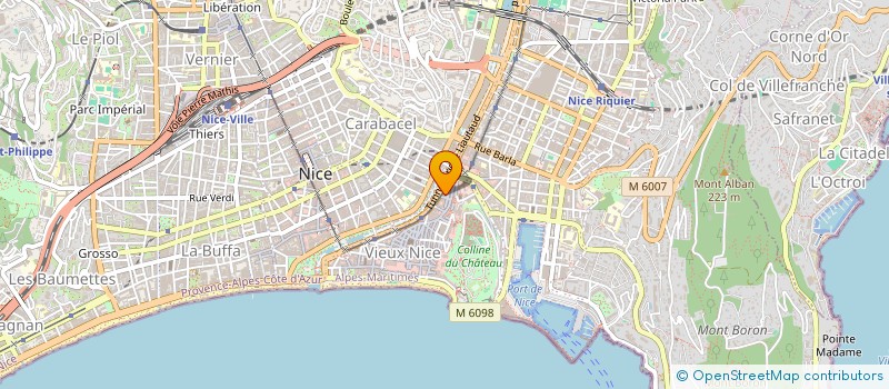 localisation de l'entreprise LE FOURNIL DE JEAN JAURES à NICE