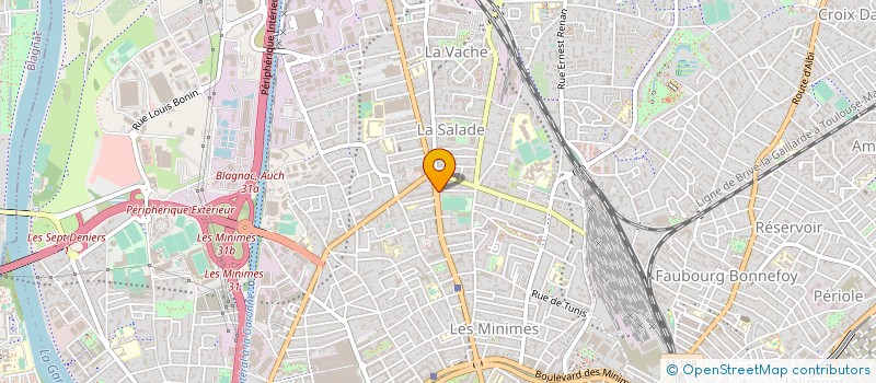 localisation de l'entreprise LE FOURNIL DE JOLIMONT à TOULOUSE
