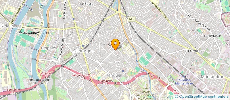 localisation de l'entreprise LE FOURNIL DE KAMIYA  TOULOUSE