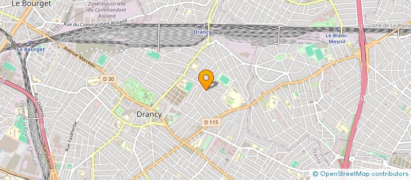 localisation de l'entreprise LE FOURNIL DE L'EMANCIPATION à DRANCY