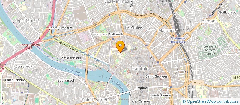 localisation de l'entreprise LE FOURNIL DE L'ETUDIANT à TOULOUSE