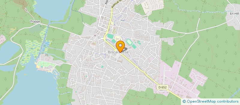 localisation de l'entreprise LE FOURNIL DE L'OCEAN  BISCARROSSE