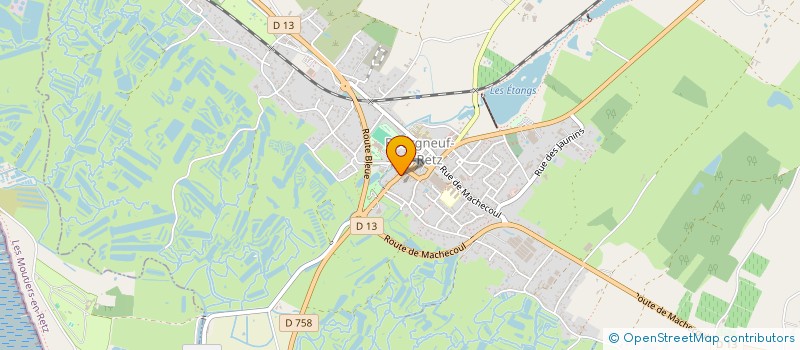 localisation de l'entreprise LE FOURNIL DE LA BAIE  VILLENEUVE-EN-RETZ