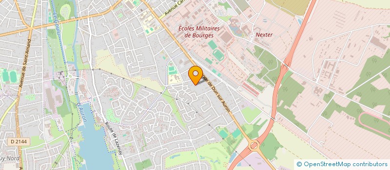 localisation de l'entreprise LE FOURNIL DE LA BELETTE DOREE  BOURGES