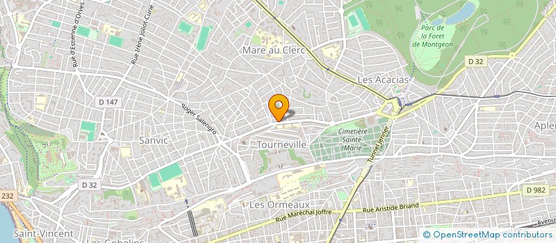 localisation de l'entreprise LE FOURNIL DE LA CAVEE VERTE à LE HAVRE