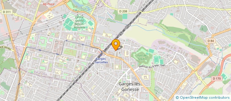 localisation de l'entreprise LE FOURNIL DE LA DAME BLANCHE à GARGES-LES-GONESSE