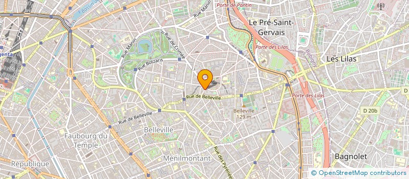 localisation de l'entreprise LE FOURNIL DE LA PLACE à PARIS