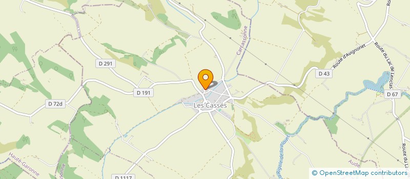 localisation de l'entreprise LE FOURNIL DE LABASTIDE à LABASTIDE-D'ANJOU