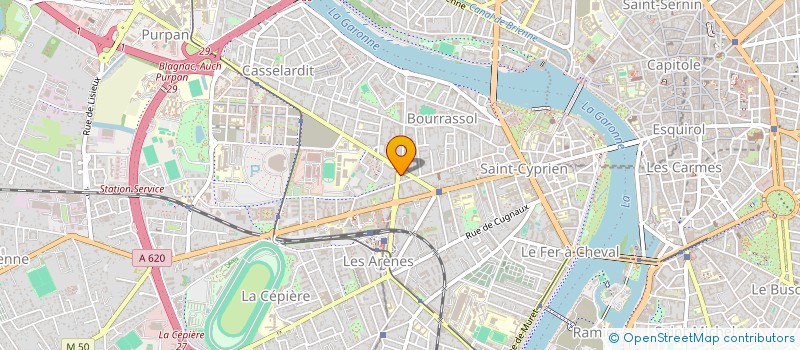 localisation de l'entreprise LE FOURNIL DE LEA à TOULOUSE