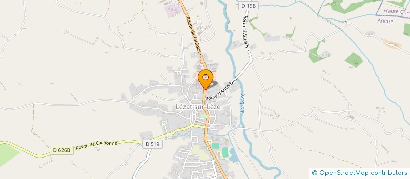 localisation de l'entreprise LE FOURNIL DE LEZAT à LEZAT-SUR-LEZE