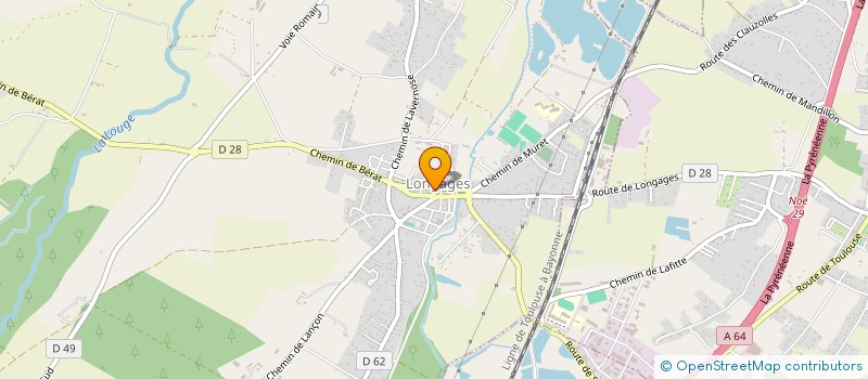 localisation de l'entreprise LE FOURNIL DE LONGAGES  LONGAGES