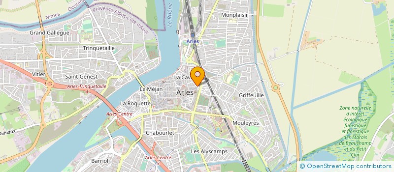 localisation de l'entreprise LE FOURNIL DE LOUIS à ARLES