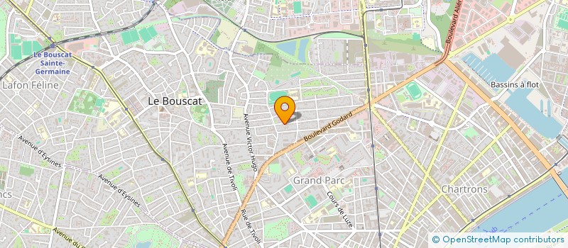 localisation de l'entreprise LE FOURNIL DE LOUIS à LE BOUSCAT