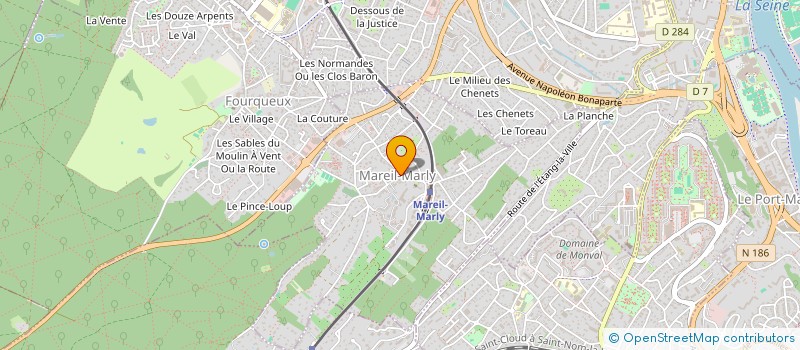 localisation de l'entreprise LE FOURNIL DE MAREIL  MAREIL-MARLY