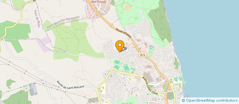 localisation de l'entreprise LE FOURNIL DE MARTIGUES  MARTIGUES