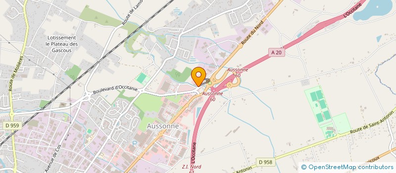 localisation de l'entreprise LE FOURNIL DE MATRAS à MONTAUBAN