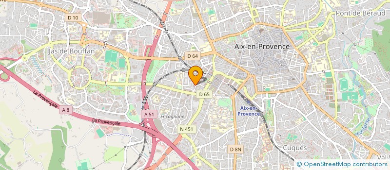 localisation de l'entreprise LE FOURNIL DE MIMI à AIX-EN-PROVENCE