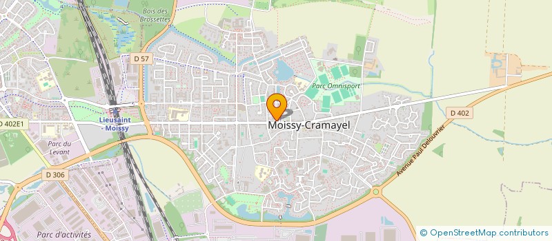 localisation de l'entreprise LE FOURNIL DE MOISSY à MOISSY-CRAMAYEL