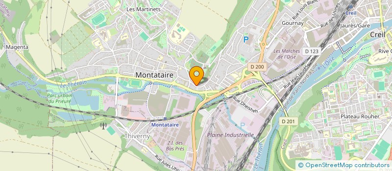 localisation de l'entreprise LE FOURNIL DE MONTATAIRE  MONTATAIRE