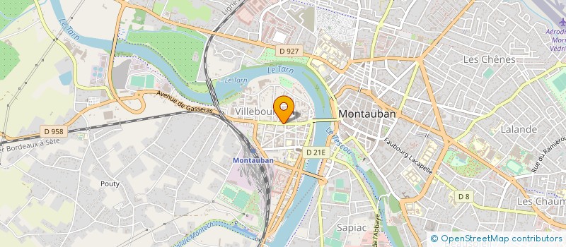 localisation de l'entreprise LE FOURNIL DE NICOLAS à MONTAUBAN
