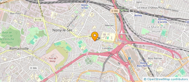 localisation de l'entreprise LE FOURNIL DE NOISY à NOISY-LE-SEC