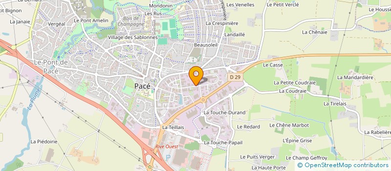 localisation de l'entreprise LE FOURNIL DE PACE à PACE
