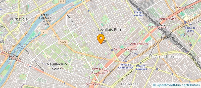 localisation de l'entreprise LE FOURNIL DE PAULA ET PEDRO à LEVALLOIS-PERRET