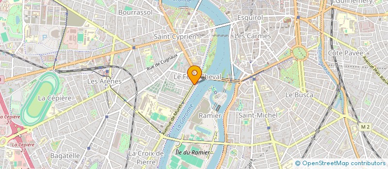 localisation de l'entreprise LE FOURNIL DE QUINOU à TOULOUSE