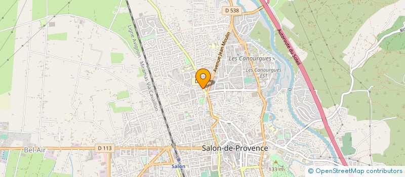 localisation de l'entreprise LE FOURNIL DE ROMAIN à SALON-DE-PROVENCE