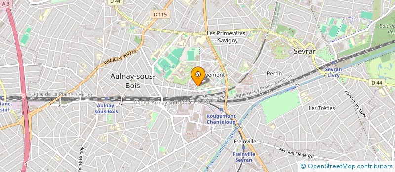 localisation de l'entreprise LE FOURNIL DE ROUGEMONT à SEVRAN