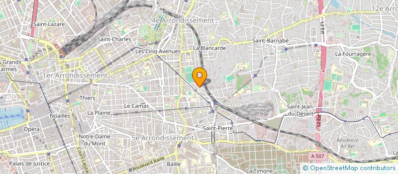 localisation de l'entreprise LE FOURNIL DE SABRI à MARSEILLE