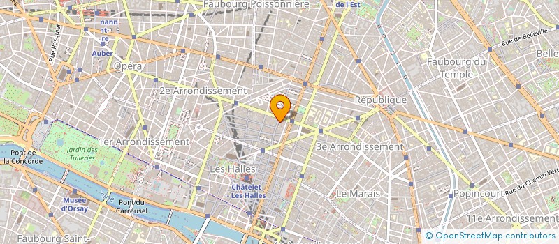 localisation de l'entreprise LE FOURNIL DE SAINT DENIS  PARIS
