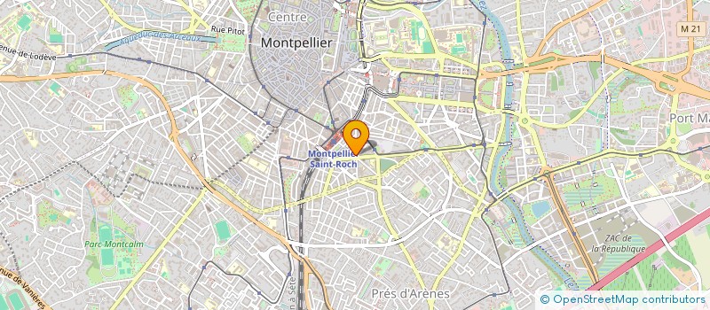 localisation de l'entreprise LE FOURNIL DE SAINT FRANCOIS à MONTPELLIER