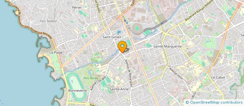 localisation de l'entreprise LE FOURNIL DE SAINT GINIEZ à MARSEILLE
