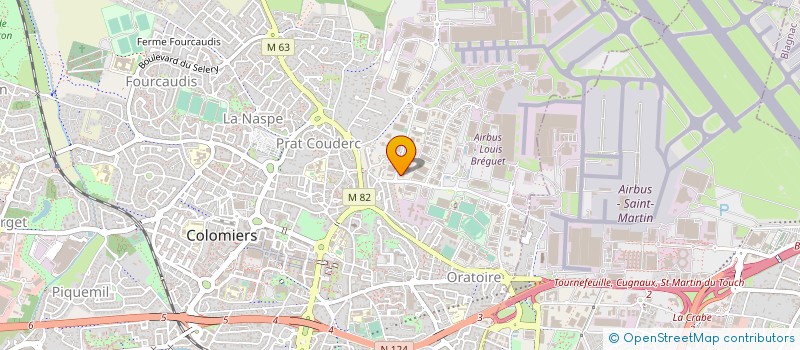 localisation de l'entreprise LE FOURNIL DE SAINT LOUIS à COLOMIERS
