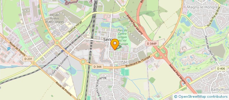 localisation de l'entreprise LE FOURNIL DE SAINT PATHUS  SERRIS