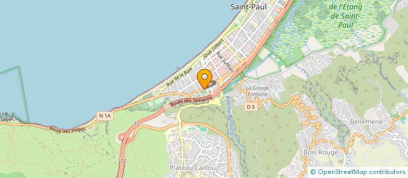 localisation de l'entreprise LE FOURNIL DE SAINT PAUL à SAINT-PAUL