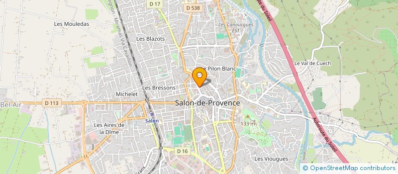 localisation de l'entreprise LE FOURNIL DE SANDY à SALON-DE-PROVENCE