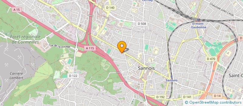 localisation de l'entreprise LE FOURNIL DE SANNOIS à SANNOIS