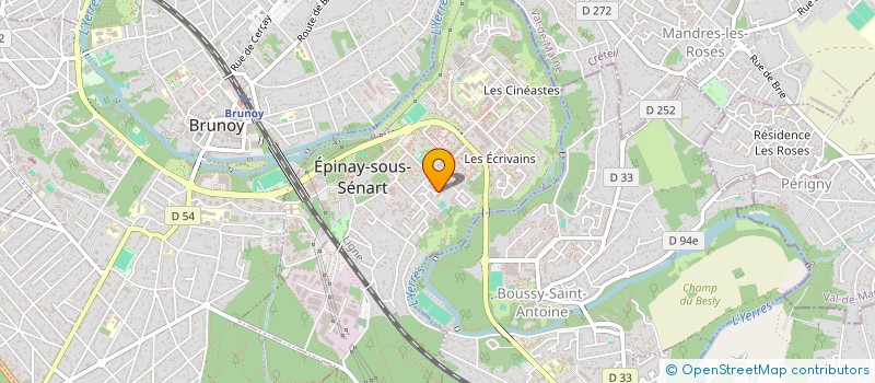 localisation de l'entreprise LE FOURNIL DE SENART à EPINAY-SOUS-SENART