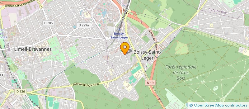 localisation de l'entreprise LE FOURNIL DE SOUEI à BOISSY-SAINT-LEGER
