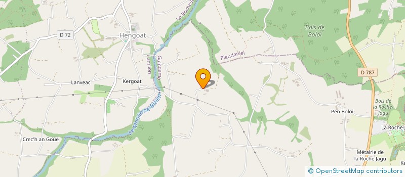 localisation de l'entreprise LE FOURNIL DE ST CLET  SAINT-CLET