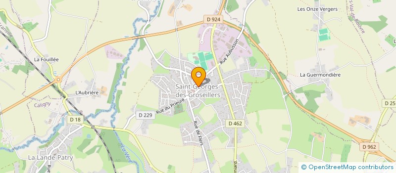 localisation de l'entreprise LE FOURNIL DE ST GEORGES à SAINT-GEORGES-DES-GROSEILLERS