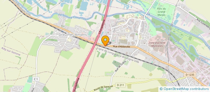 localisation de l'entreprise LE FOURNIL DE STEPH à AMIENS
