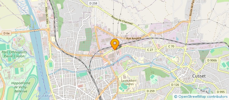 localisation de l'entreprise LE FOURNIL DE TARA à CUSSET