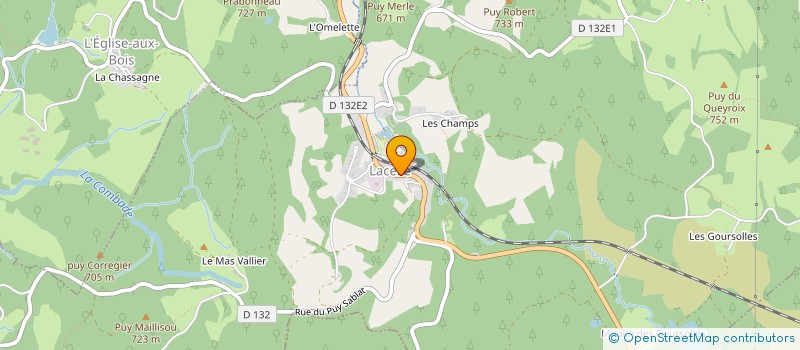 localisation de l'entreprise LE FOURNIL DE TRAYEUX  LACELLE