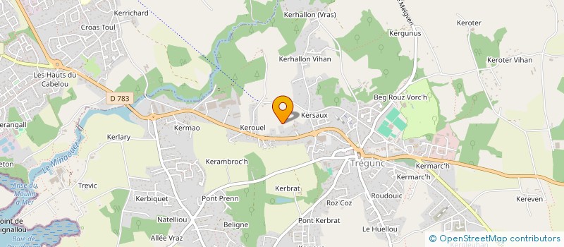 localisation de l'entreprise LE FOURNIL DE TREGUNC à TREGUNC