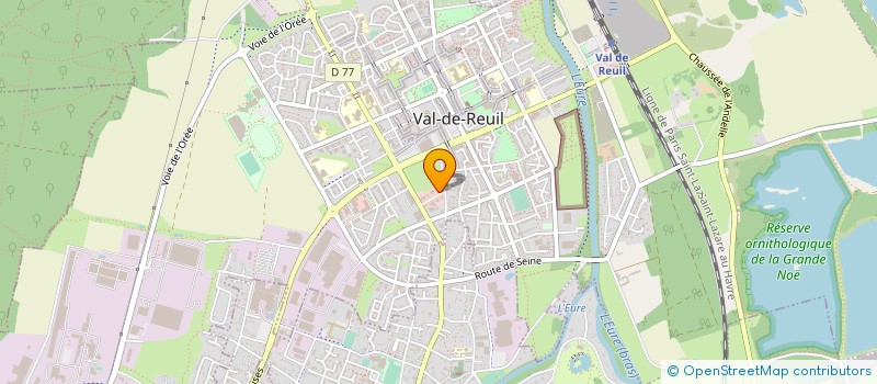 localisation de l'entreprise LE FOURNIL DE VAL DE REUIL à VAL-DE-REUIL
