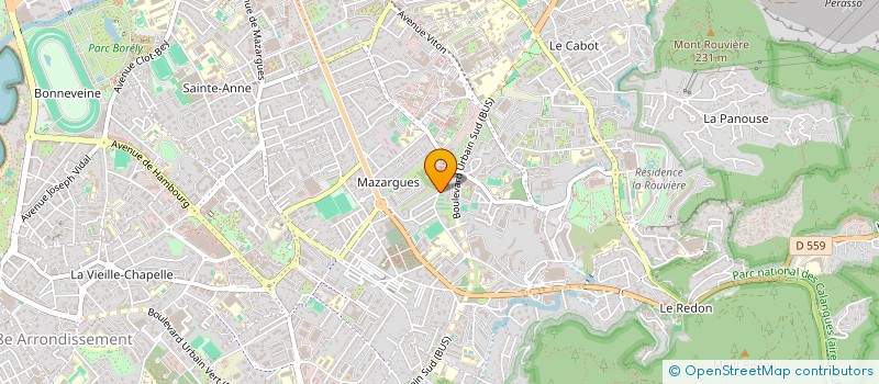 localisation de l'entreprise LE FOURNIL DE VALMANTE à MARSEILLE